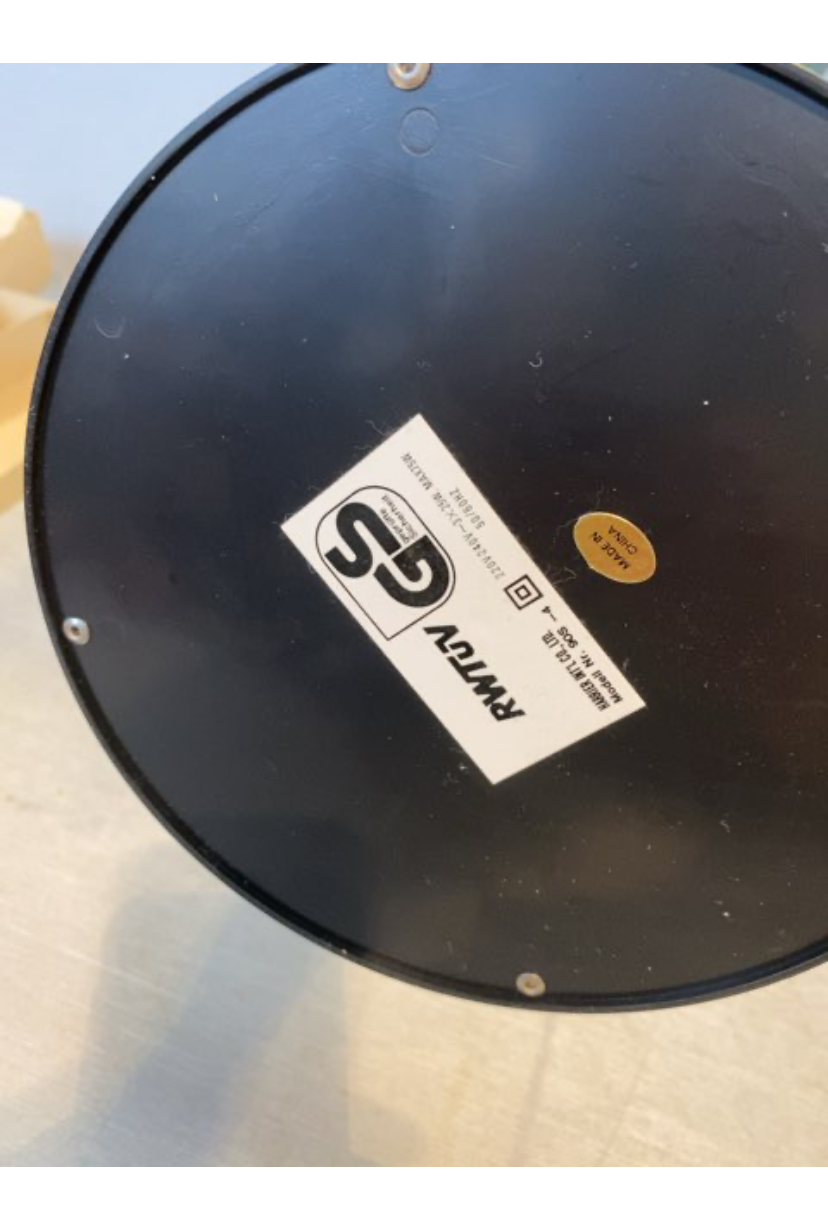 Messing skrive bords lampe